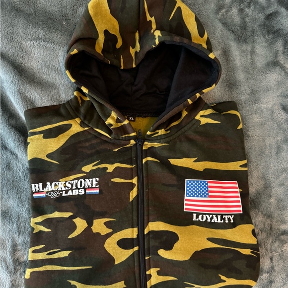 FULL SET (BLACKSTONE LABS) HOODIE WITH SWEAT PANTS. Awesome condition! - Picture 4 of 16